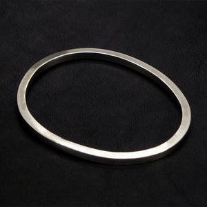 Square Wire Bangle Bracelet - Medium